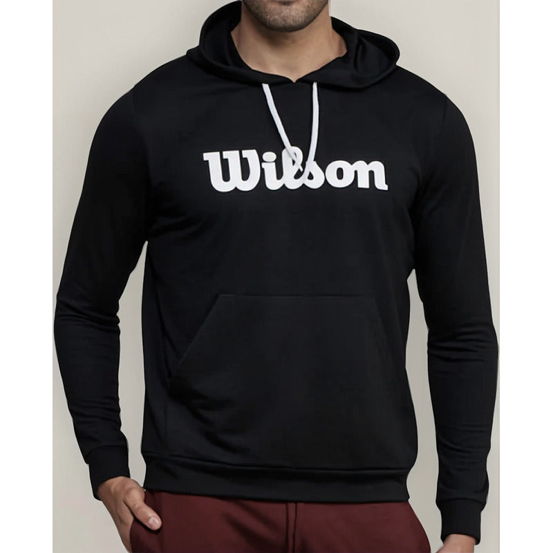 Polerón Wilson French Terry Con Gorro Ajustable