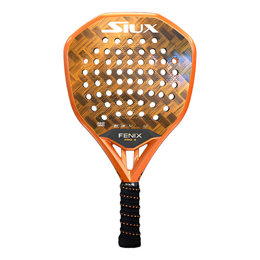 Paleta De Padel Siux Fenix Pro 4 Naranja 2024 - Tenis y Padel Cuarta