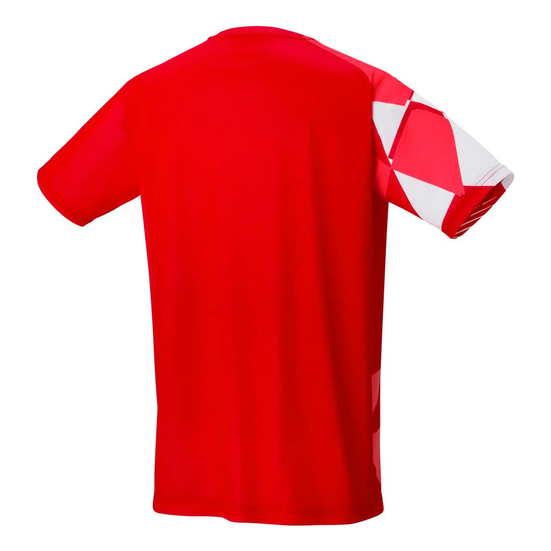 Polera Yonex Hombre 16744p Rojo Tango