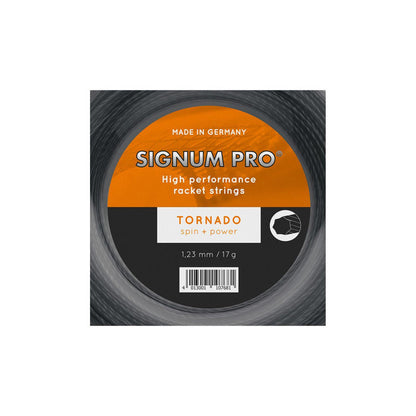 Cuerda Negra Signum Pro Tornado De 1,23 Mm, Rollo De 200 Metros