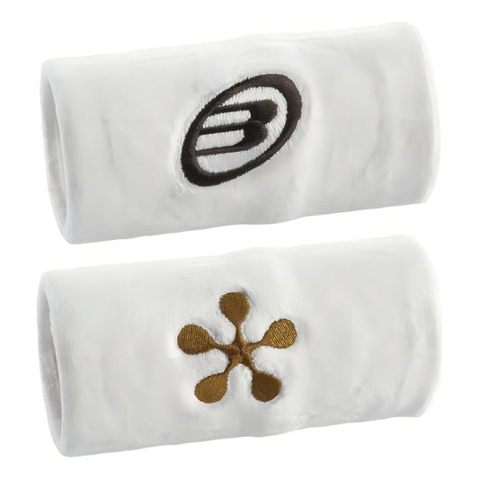 Muñequeras Bullpadel Bpmu-pmr2507 Premier Blancas Piedra Vig