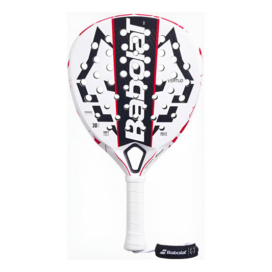Pala De Pádel Babolat Technical Vertuo Juan Lebrón 2025 Color Blanco/negro - Tenis y Padel Cuarta