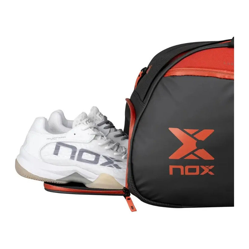 Bolso Paletero Nox Open Series Black-Red