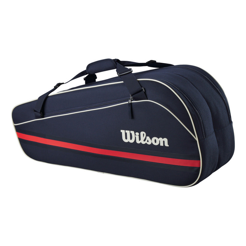 Bolso De Tenis 6pk Azul Team Wilson