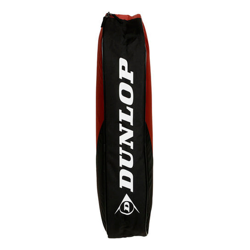 Raquetero Dunlop Cx Club Para 3 Raquetas Color Bordó