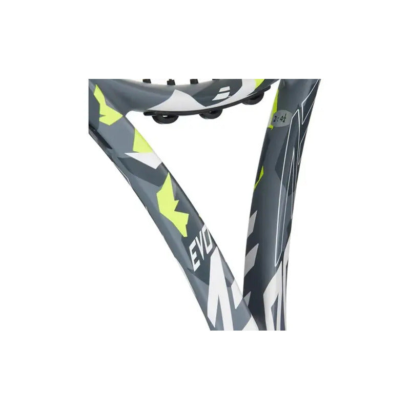 Raqueta De Tenis Babolat Evo Aero Natural 275 G L3 Con Funda Negra Negro