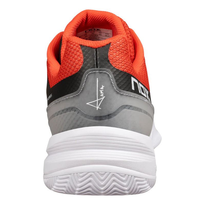 Zapatilla Nox At10 Pro Black Red