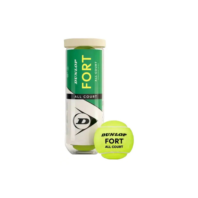 Tarro Pelotas Tenis Dunlop Fort X 3 Amarillo