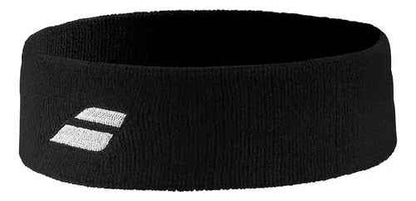 Cintillo Babolat Logo Headband Negro Logo Blanco Única