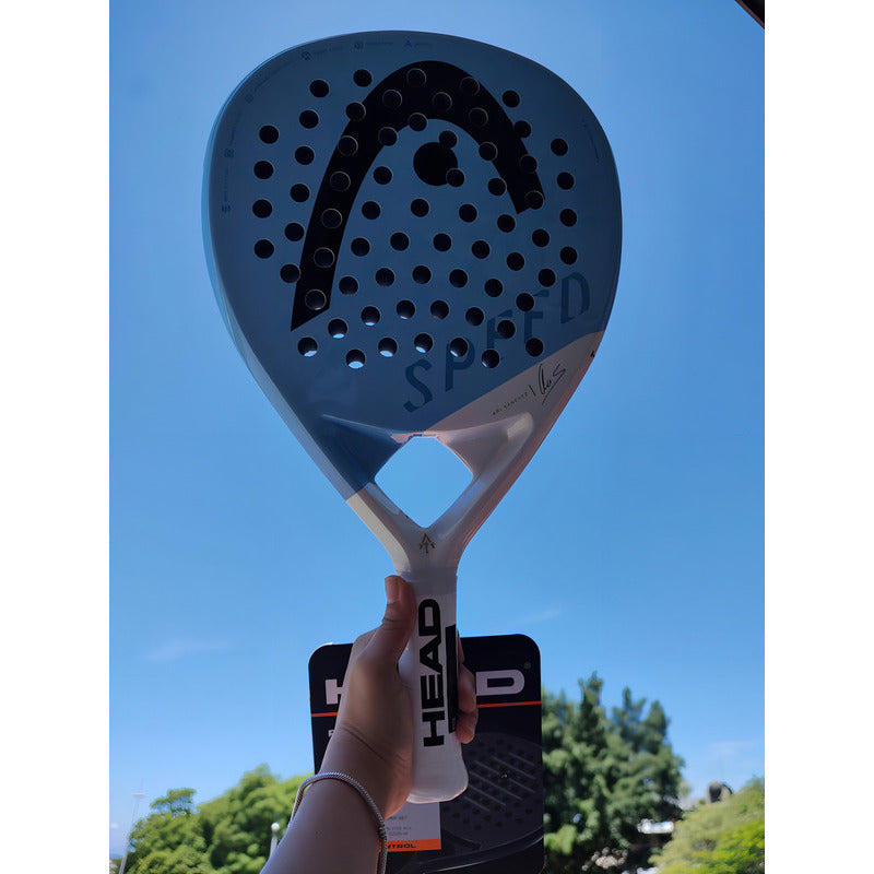 Pala De Pádel Head Speed Motion Ari Sánchez Limited Edition Color Azul Claro