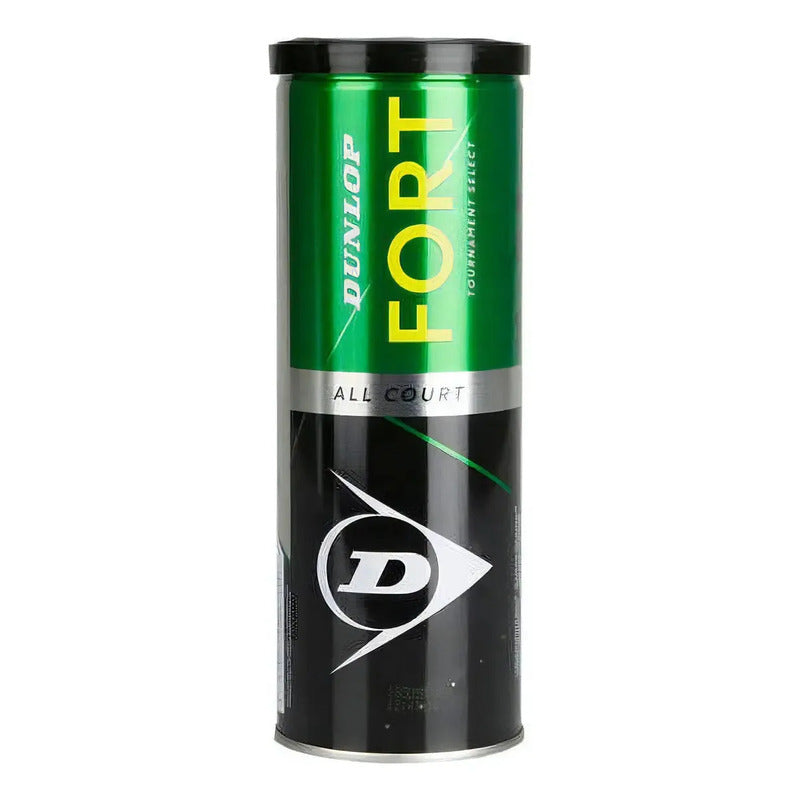 Tarro Pelotas Tenis Dunlop Fort X 3 Amarillo