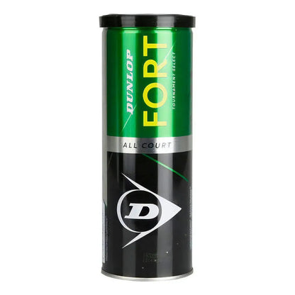 Tarro Pelotas Tenis Dunlop Fort X 3 Amarillo