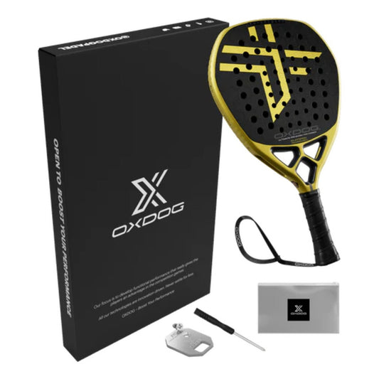 Pala Padel Oxdog Ultimate Pro Smash 2025 Color Amarillo