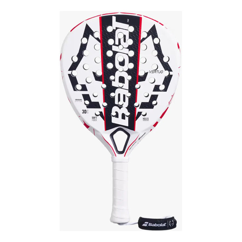 Pala De Pádel Babolat Technical Vertuo Juan Lebrón 2025 Color Blanco/negro