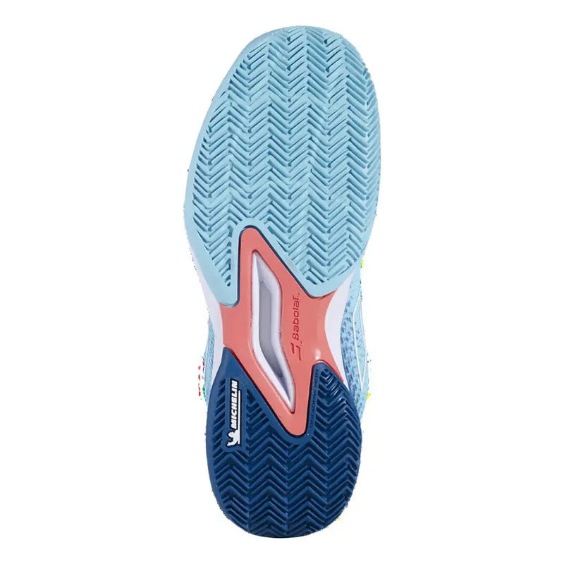 Zapatilla Babolat Jet Mach 3 Clay Junior Angel Blue