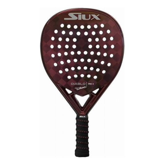 Pala De Padel Siux Tino Libaak Diablo Pro 4 2025 Color Bordó