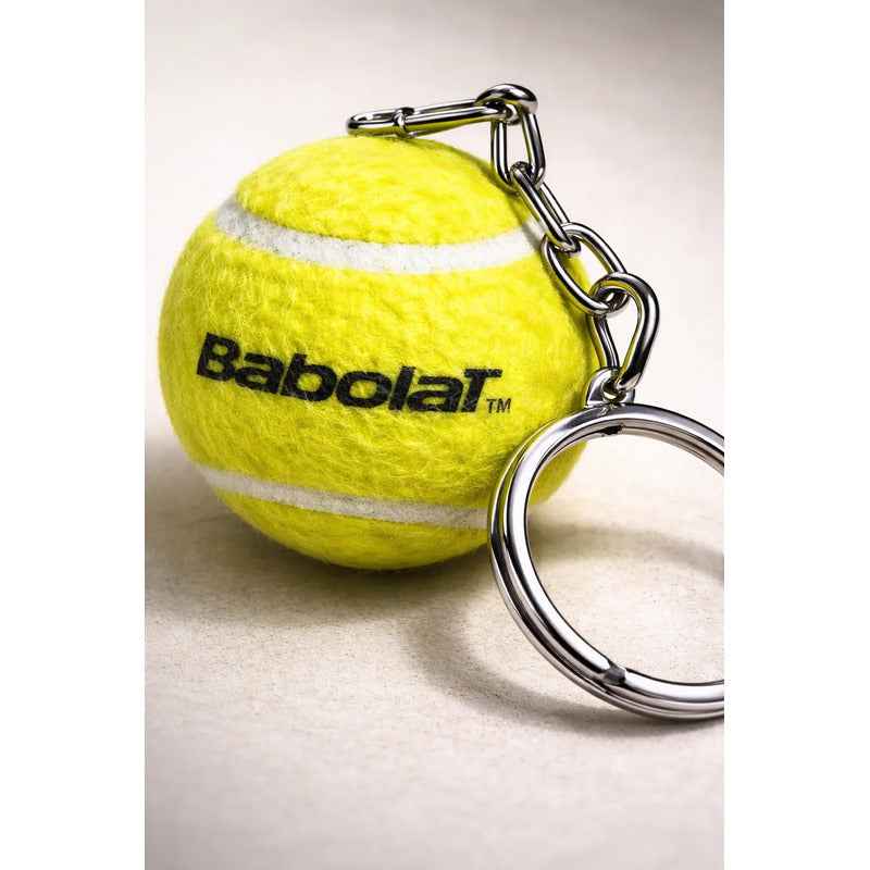 Llavero De Regalo Con Pelota De Tenis, Pelota De Fieltro, Color Amarillo