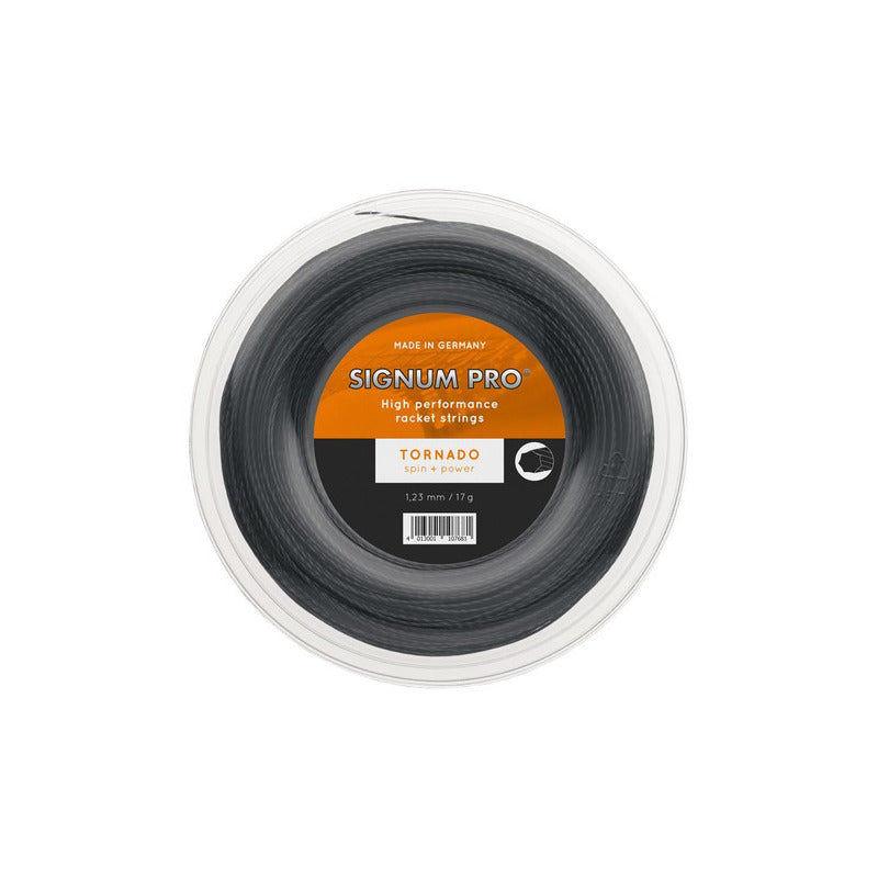 Cuerda Negra Signum Pro Tornado De 1,23 Mm, Rollo De 200 Metros