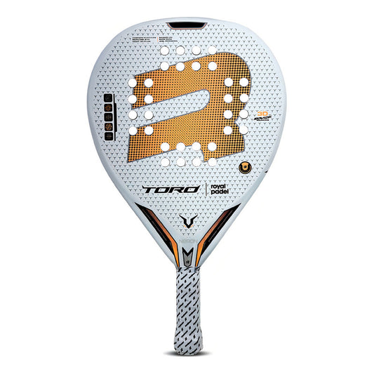 Royal Padel Toro 2023 Paleta De Padel Redonda 1 Unidad Blanco
