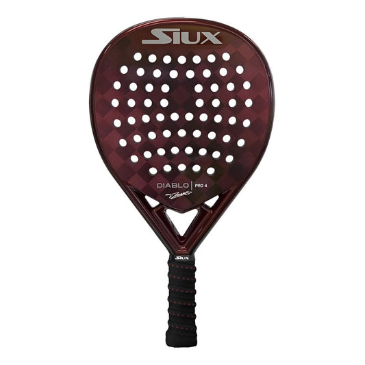 Pala De Padel Siux Tino Libaak Diablo Pro 4 2025 Color Bordó