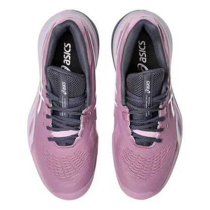 Zapatillas Mujer Tenis Asics Gel-Resolution X Clay White-Monument Blue (Copia)