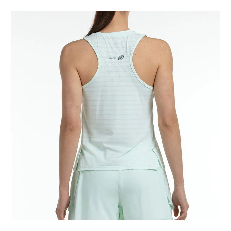 Camiseta Bullpadel Adies Verde Agua Mujer