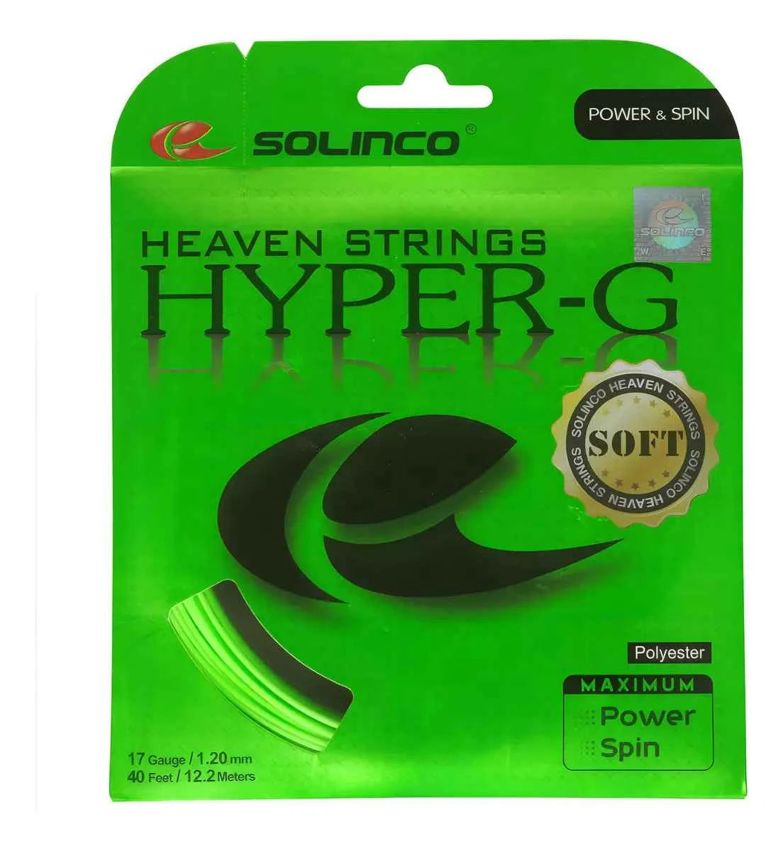 Set de Cuerdas Solinco Hyper-G Soft 1.20 12,2 metros