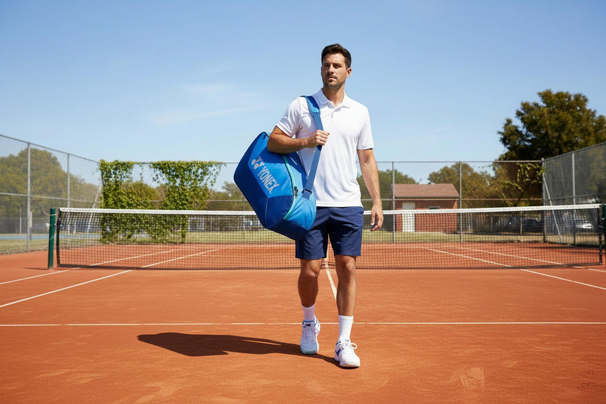 Bolso Raquetero Yonex Team 42523 Blast Blue x3