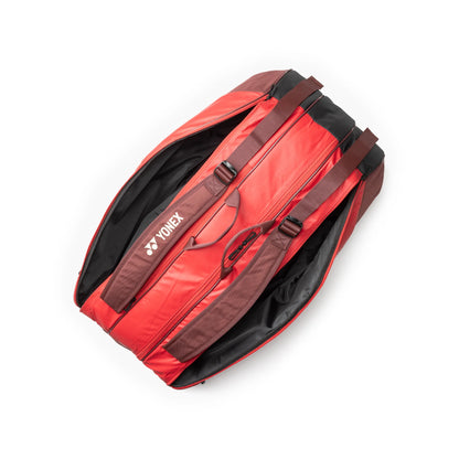 Bolso Raquetero Yonex Team 42529 X9 Ruby Red