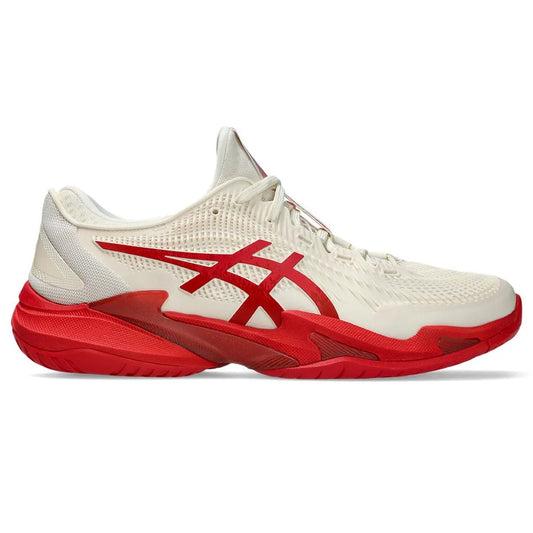 Zapatillas ASICS Court FF 3 Novak Cream / Classic Red | Estabilidad y rendimiento profesional