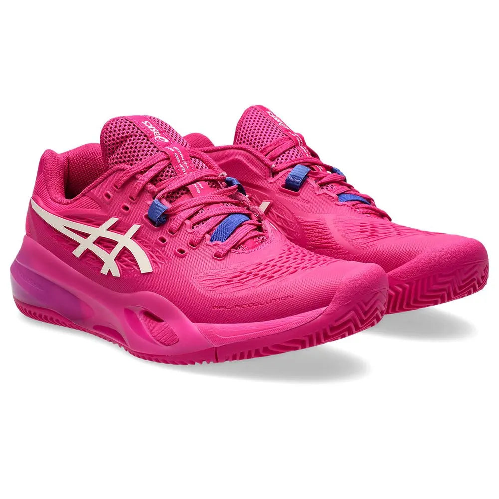 Zapatillas Mujer Tenis Asics Gel-Resolution X Clay Bright Rose-Cream