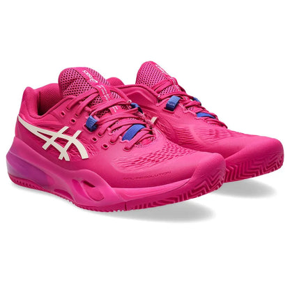 Zapatillas Mujer Tenis Asics Gel-Resolution X Clay Bright Rose-Cream