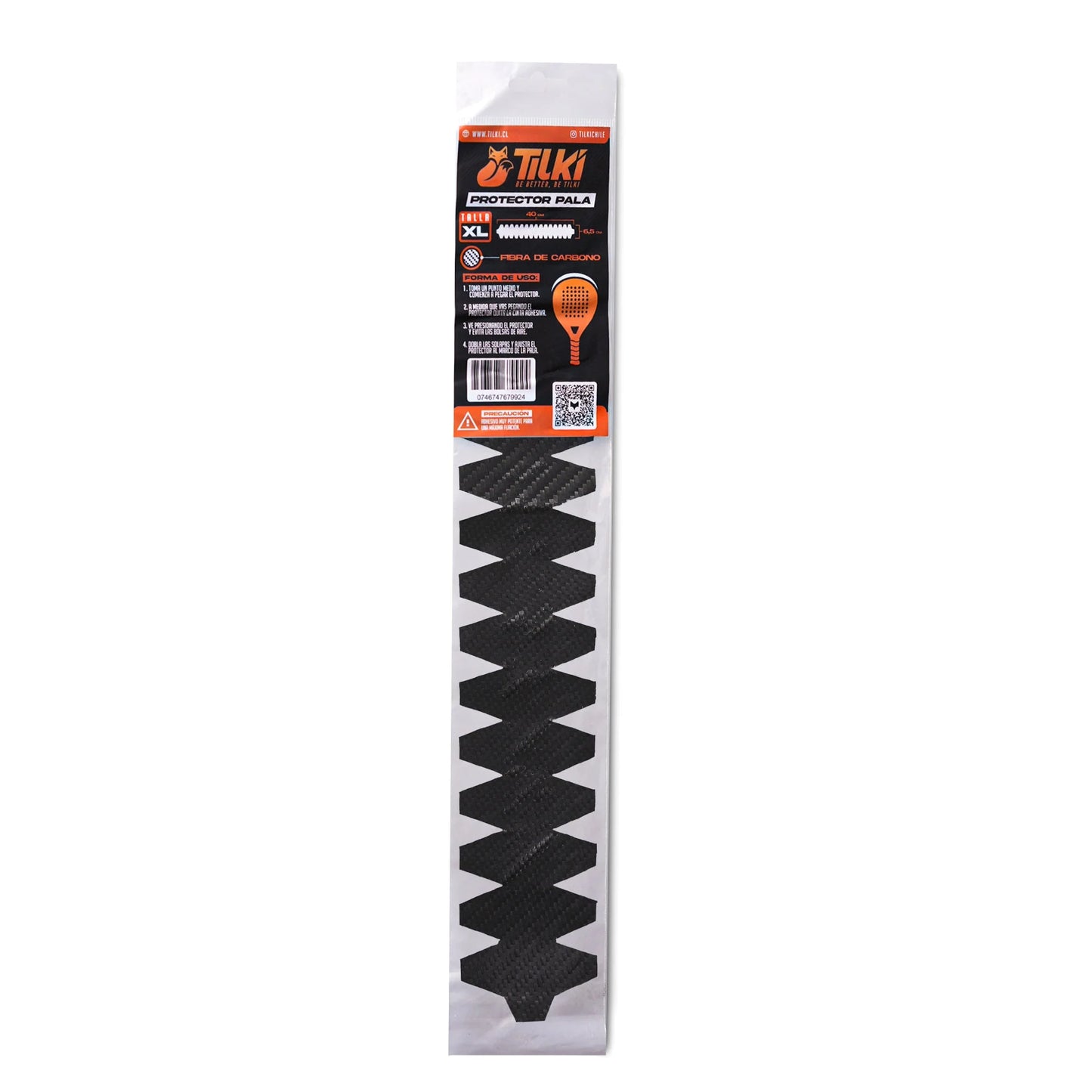 Protector De Pala Tilki XL Fibra de Carbono