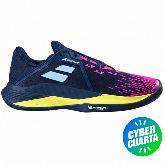 Zapatillas Babolat Propulse Fury 3 Clay Dark Blue-Pink
