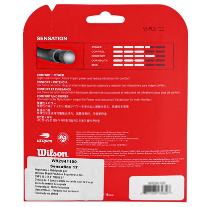 Set de Cuerdas Multifilamento Wilson Sensation 1,25mm 12.2m