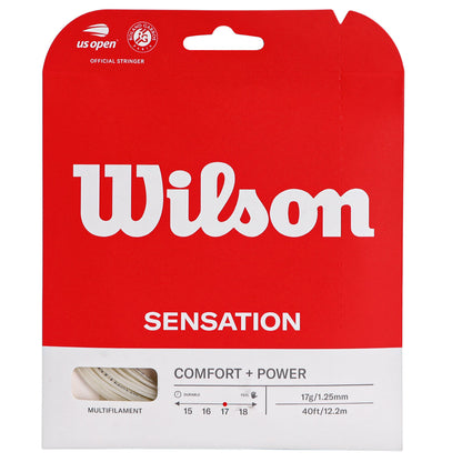 Set de Cuerdas Multifilamento Wilson Sensation 1,25mm 12.2m
